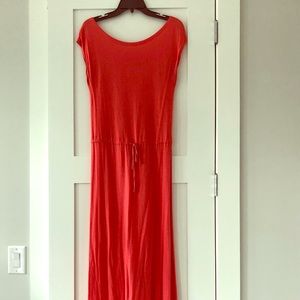 Gap Coral Maxi Dress